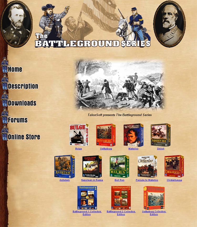 Battleground Series for Talonsoft.com